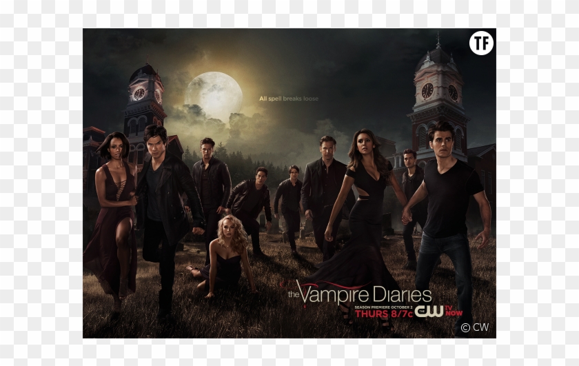Nina Dobrev - Vampire Diaries Season 6 Clipart #1860239