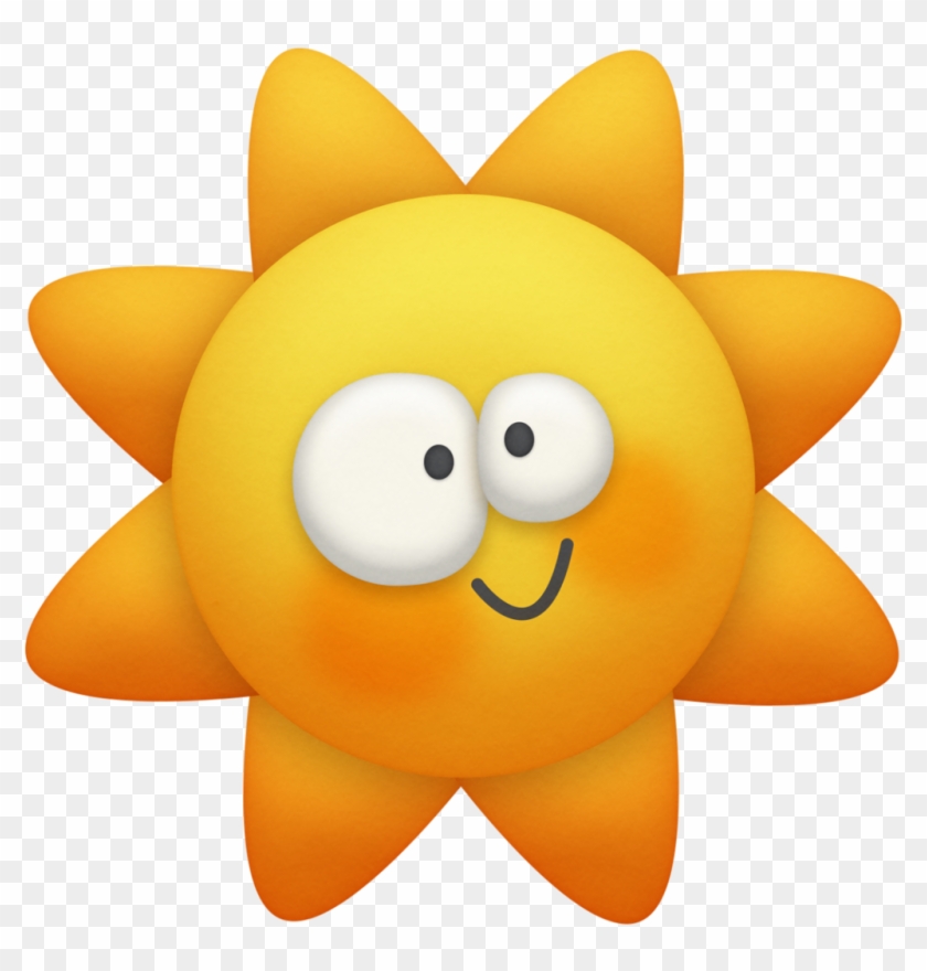 Sol, Lua, Nuvem E Etc - Sol Dibujo Png Clipart
