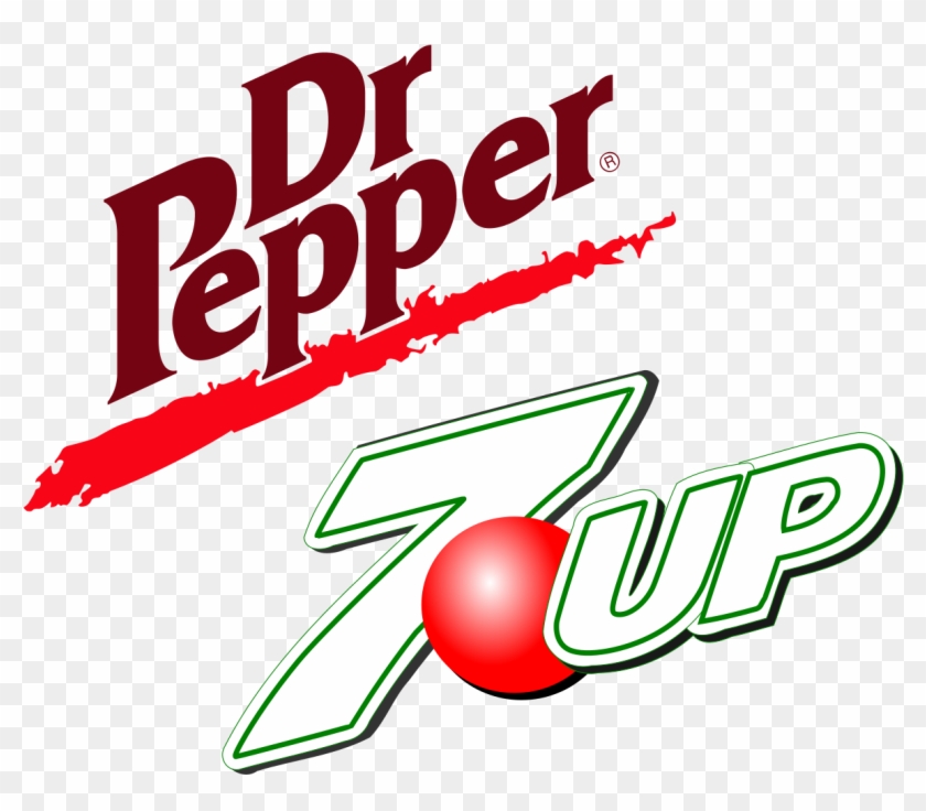 Dr Pepper Seven Up Logo Clipart #1860377