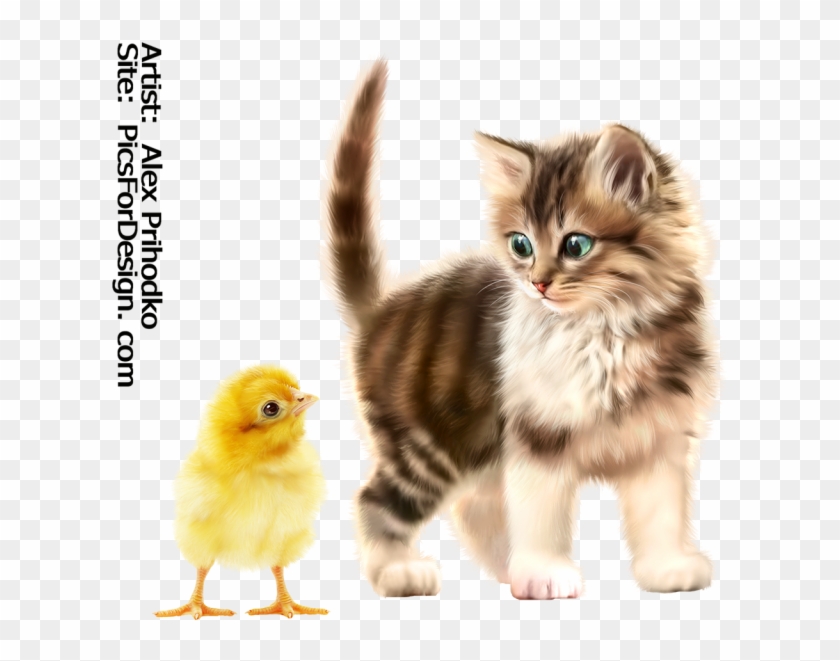 Kitty-chick - Kitten Clipart #1860419