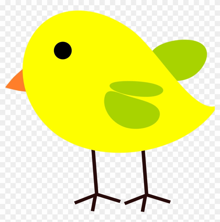 Big Image - Chicken Clipart Yellow - Png Download #1860527
