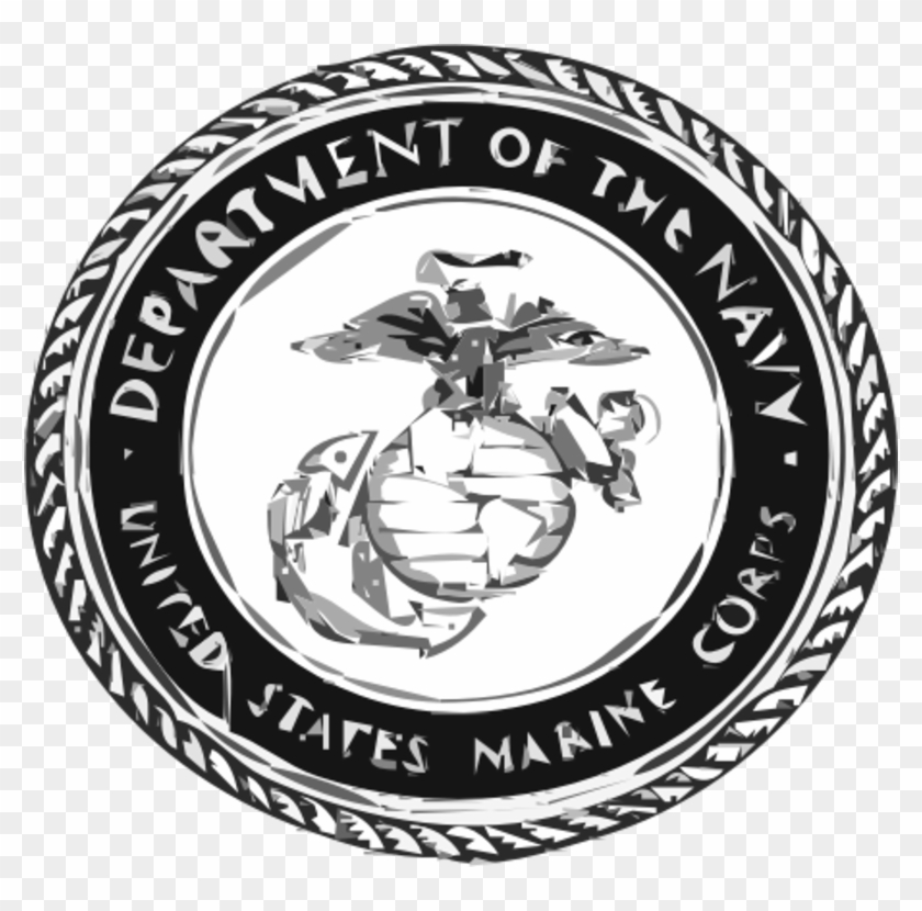 United States Marine Corps Organization Badge United - Hilden Brewery Clipart #1860637