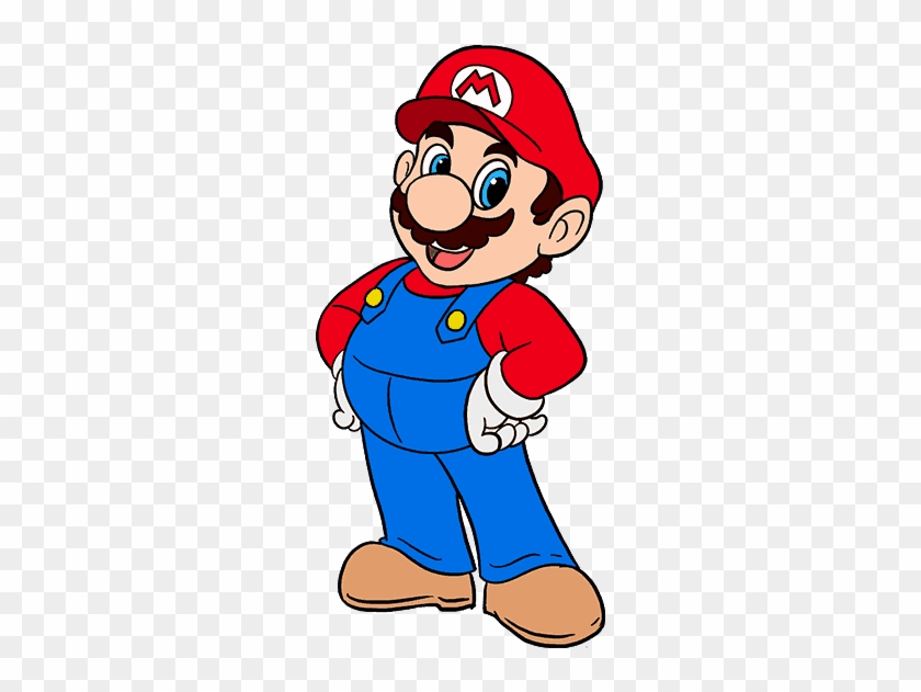 Jojo Drawing Super Mario - Super Mario Drawing Easy Clipart #1860670