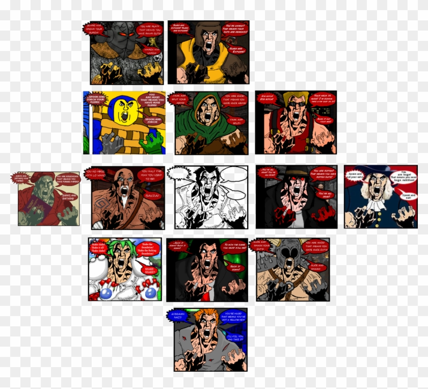 Doom Wolfenstein Papers Please Chex Quest Caleb Blood - Cartoon Clipart #1860799