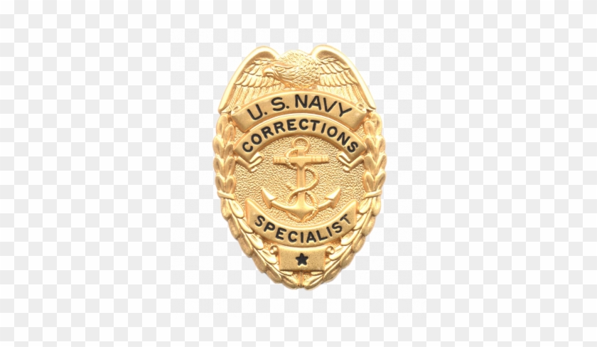 Blackinton Us Navy Corrections Specialist - Navy Security Forces Badge Clipart