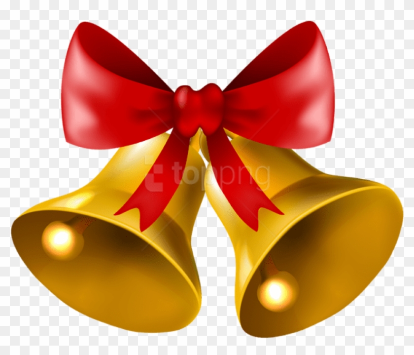 Free Png Christmas Bells Deco Png Clipart #1861080