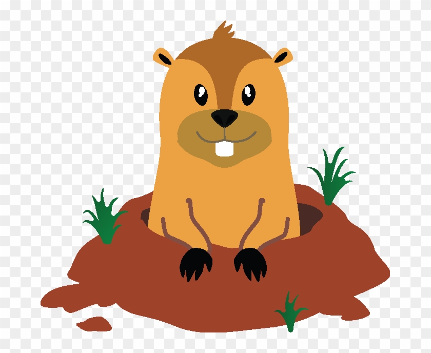 Groundhog Day The Movie - Cartoon Clipart #1861448