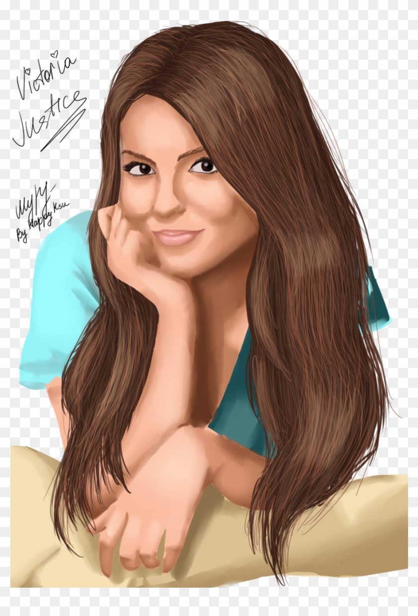 Victoria Justice Drawing Pic - Drawing Of Victoria Justice Clipart #1861477