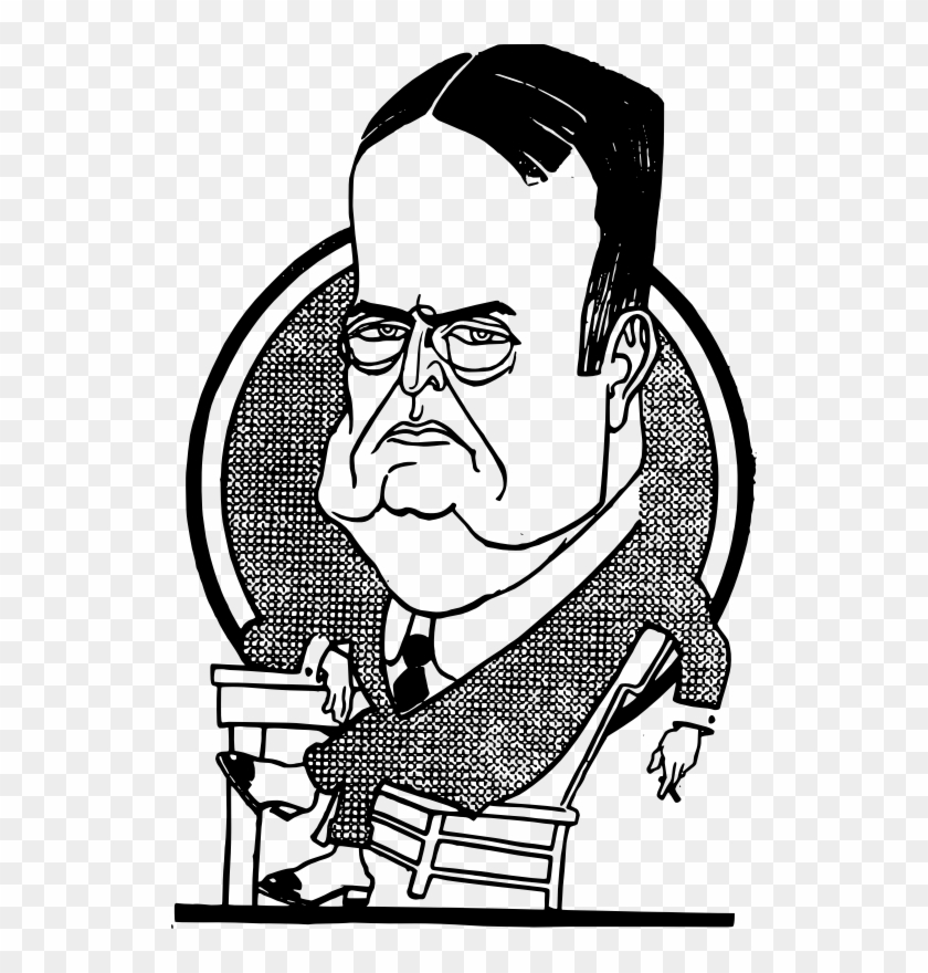 Clipart Fat Man At A Desk - Politician Png Transparent Png #1861535