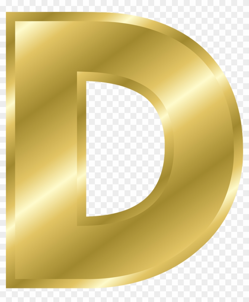 Letter D Png Picture - Letter D Transparent Background Clipart #1861803