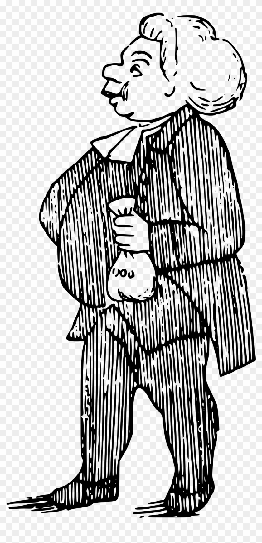 Affluent Fat Man Rich People - Rich People Png Clipart