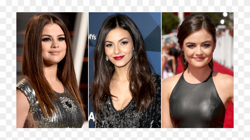 Selena Gomez, Victoria Justice E Lucy Hale, De "pretty - Girl Clipart #1862036