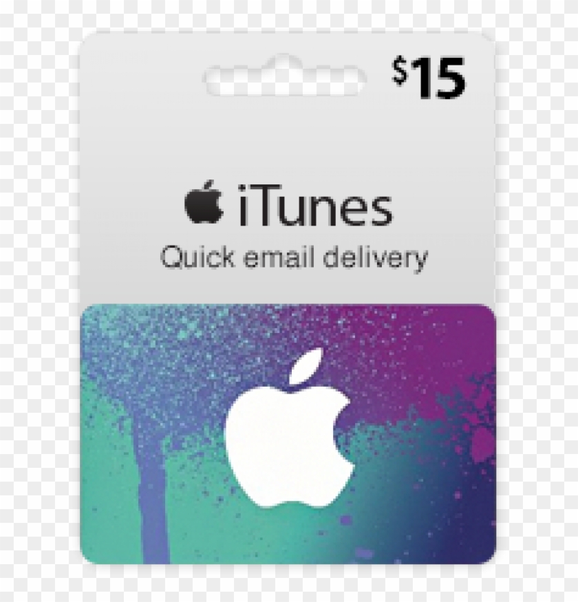 $15 Usa Itunes Gift Card - Itunes Gift Card 15 Clipart