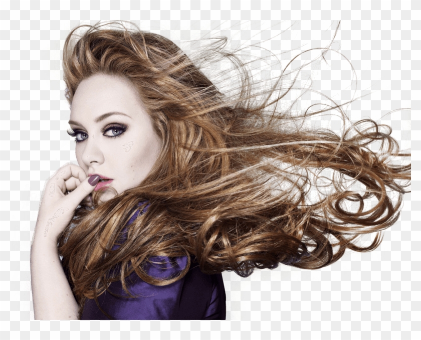 Adele Side Purple - Magazine Cover Line Examples Clipart