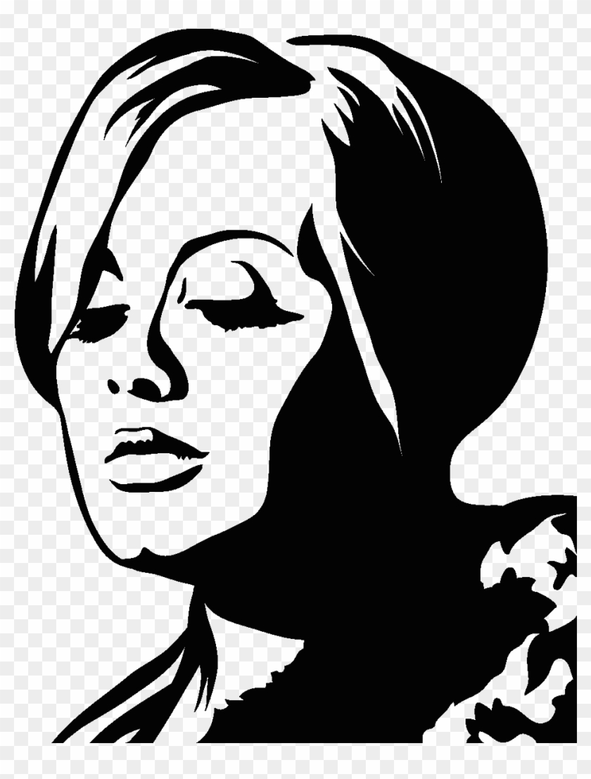 Sticker Adele Ambiance Sticker Singer7 Adele - Stickers Adele Clipart