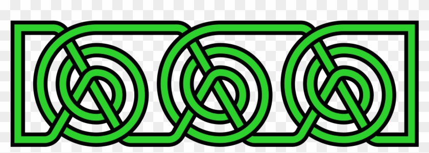 Celtic Knot Green , Png Download Clipart #1863267