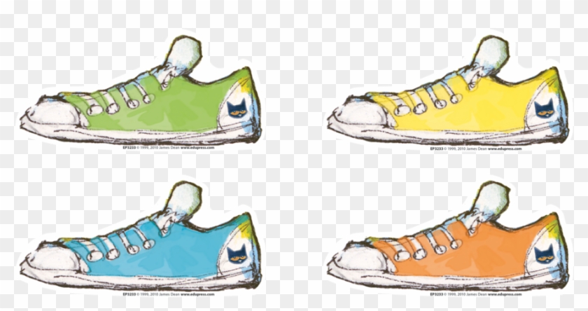 Pete The Cat School Shoes Clipart