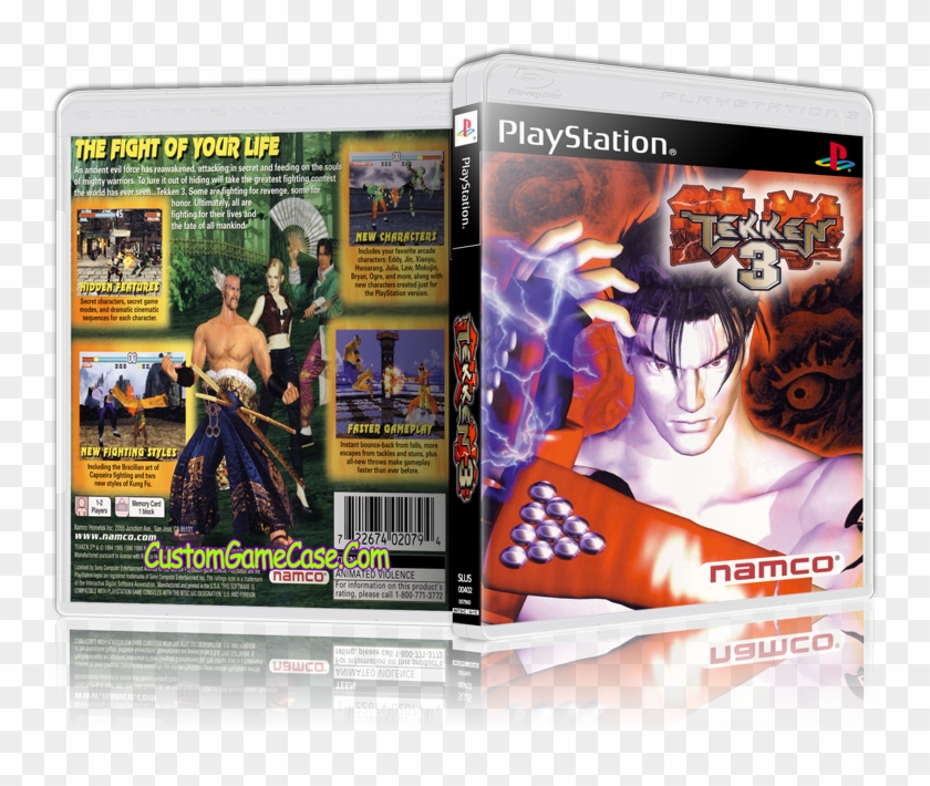 Sony Playstation 1 Psx Ps1 - Tekken 3 Greatest Hits Clipart #1863866
