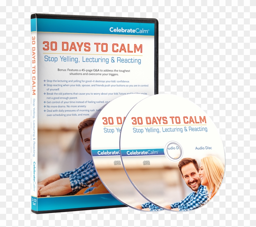30 Days To Calm - Flyer Clipart #1863923