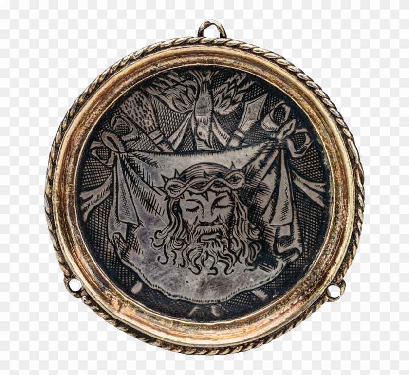 Hat Badge With Veronica's Veil Clipart #1864120