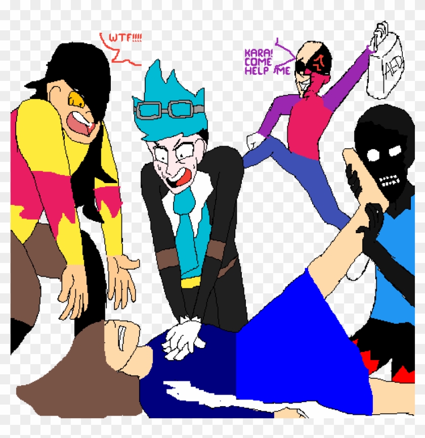 There Ya Go Rose Yelling At Kara Clipart