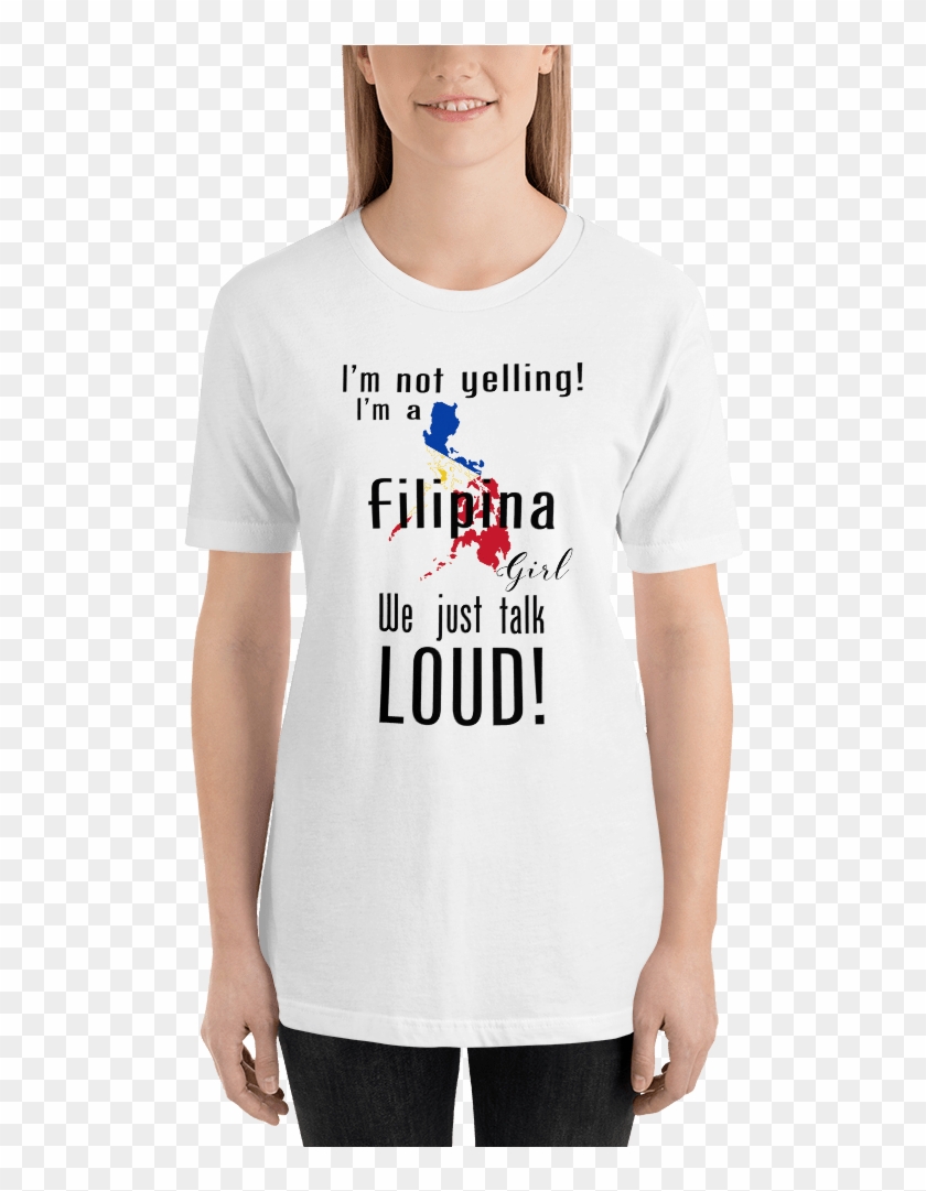 I'm Not Yelling Talk Loud Short Sleeve Unisex T Shirt - Shirt Clipart #1864681