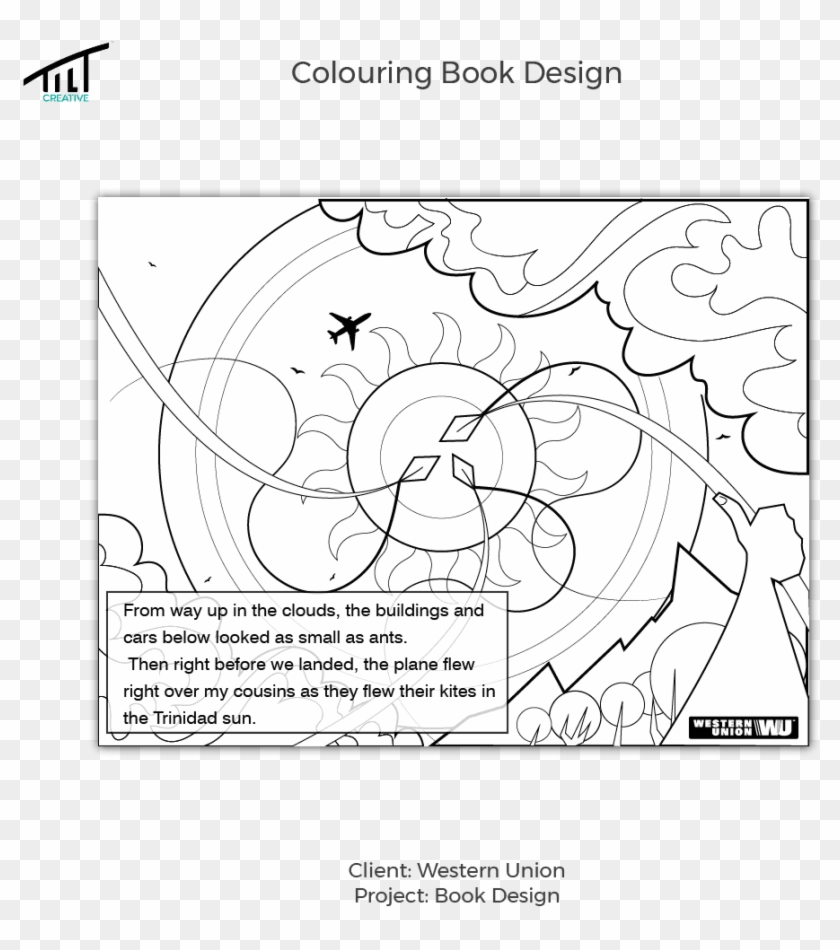 Girl To Her Grandmother Via Western Union, Making The - Circle Clipart #1865590