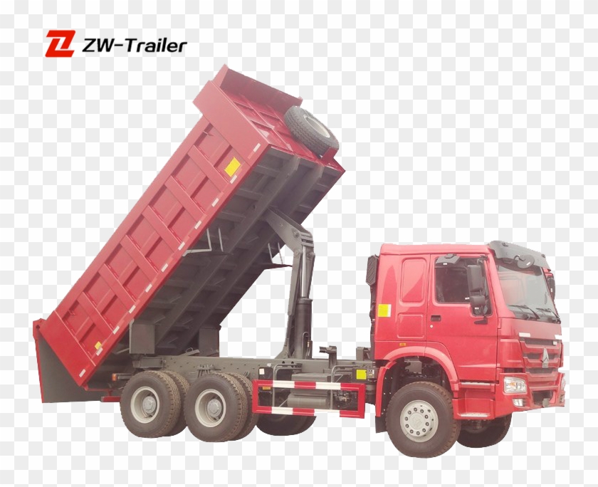 24 Ton Howo Sinotruck Mining Dump Truck - Trailer Truck Clipart #1865639
