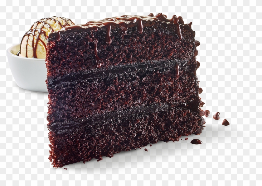 Chocolate Fudge Cake Clipart #1865777