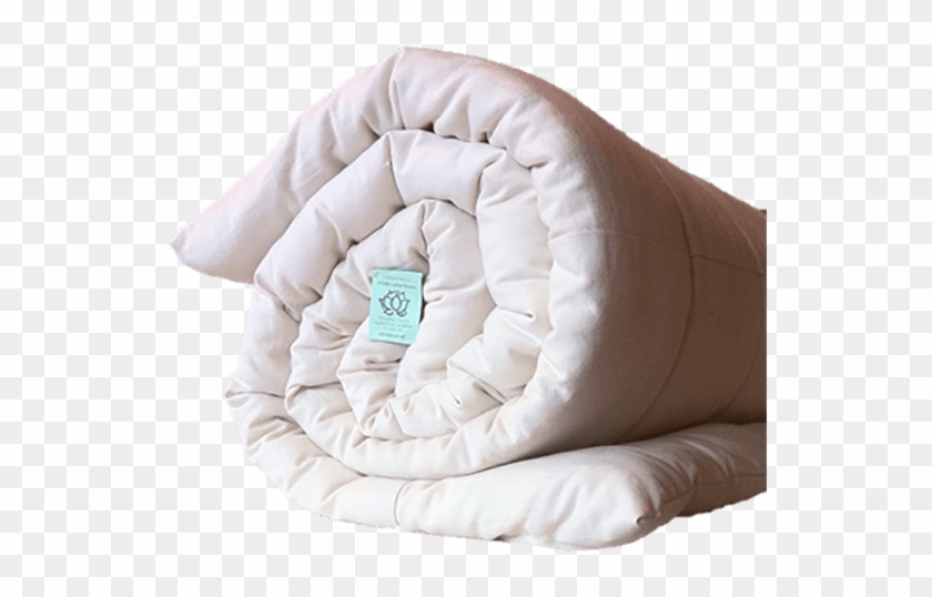 100% Organic Cotton Mattress Topper - Cotton Mattress Clipart #1865793