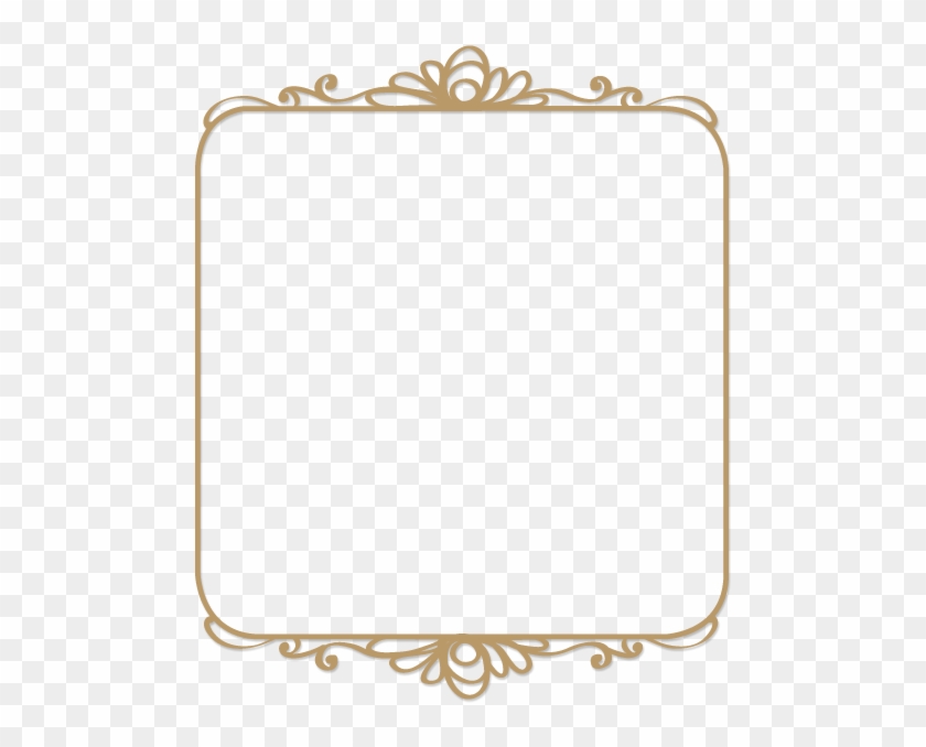 Sweet Frame Png - Elegant Frame Brown Png Clipart #1865803