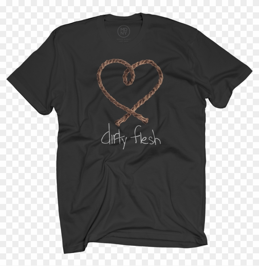 Dirty Flesh Black T-shirt $24 Clipart #1866105