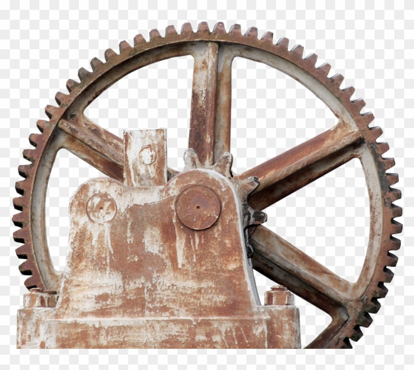 Gear, Metal, Lock, Stainless, Metallic, Old, Rusty - 22100my1000 Clipart