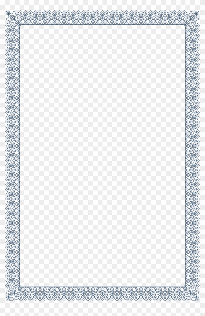 Calligraphy Border Designs Png - Parallel Clipart