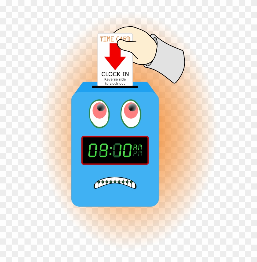 People Clipart Png - Time Clock Clip Art Transparent Png