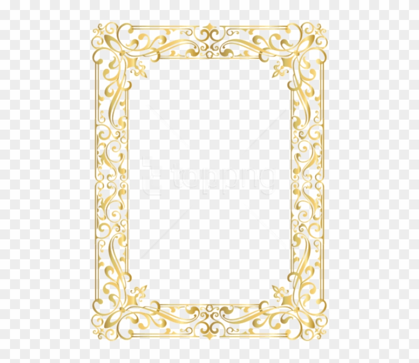 Free Png Download Border Frame Gold Clipart Png Photo Transparent Png #1867217