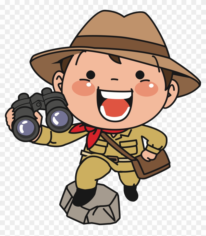People Clipart Explorer - Explorer Cartoon Transparent Background - Png Download