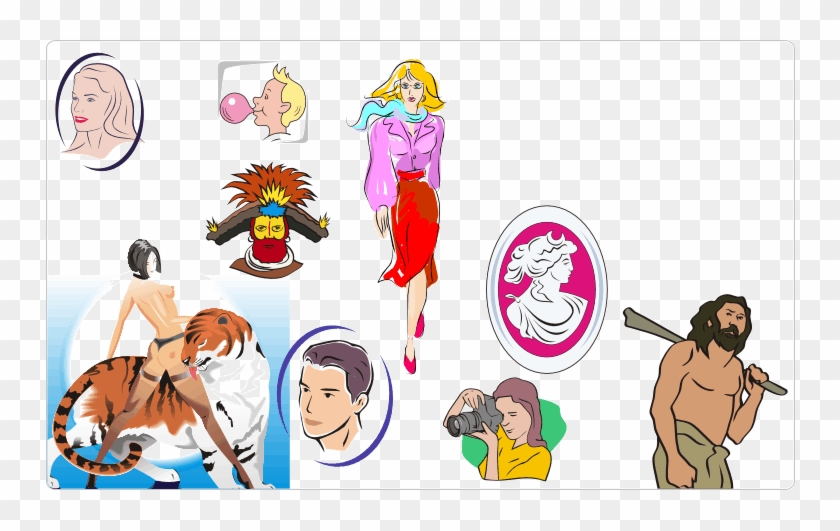 People Clipart - Cartoon - Png Download