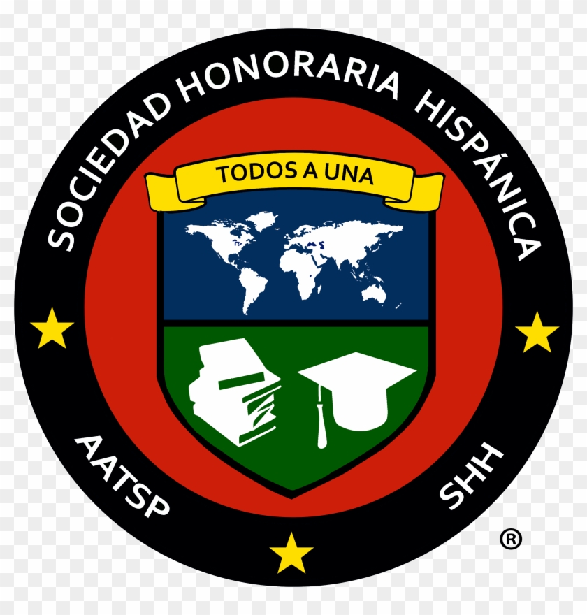 Shh Logo - Spanish National Honor Society Logo Clipart #1867614