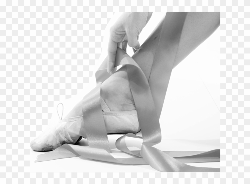 First Pointe Ballet Shoe - Powerpoint Background Ballet Clipart