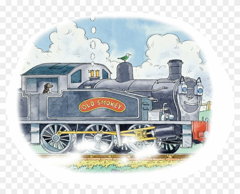 The Colne Valley Railway In Essex Was One Of The Old - Old Smokey The Steam Train Clipart #1868404