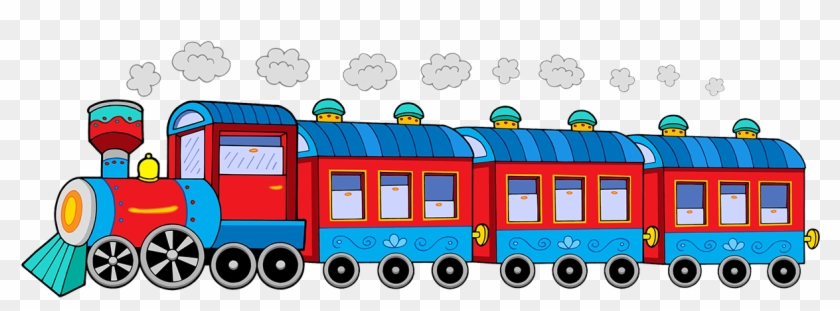 Image Black And White Library Free Steam Engine Clipart - Cartoon Train - Png Download