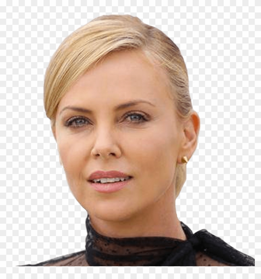 Charlize Theron Face Close Up - Charlize Theron Png Clipart #1868485