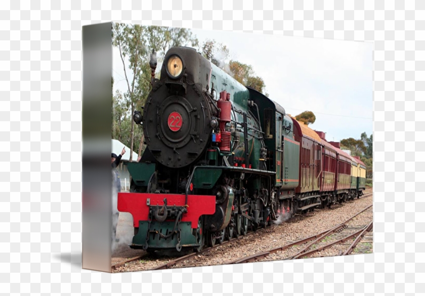 "pichi Richi Railway Steam Train Engine Locomotive" - Steam Train Happy Birthday Clipart #1868512