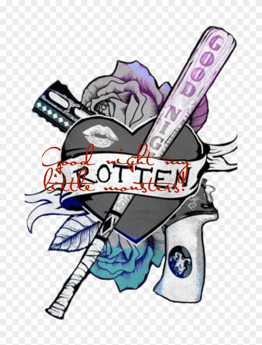 Harley Quinn Tattoo Designs Clipart