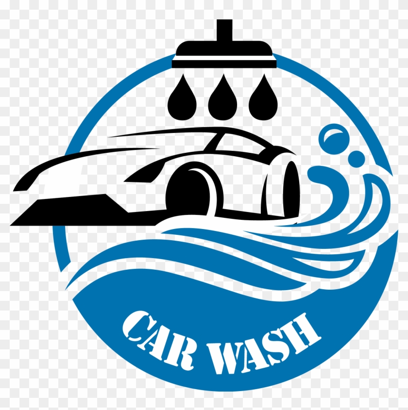 Car Wash Logo Png Clipart #1868893