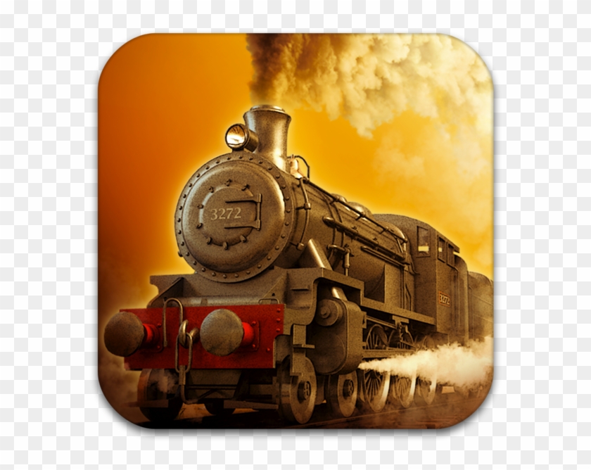 Rails On The Mac App Store - Train Game Ui Design Clipart