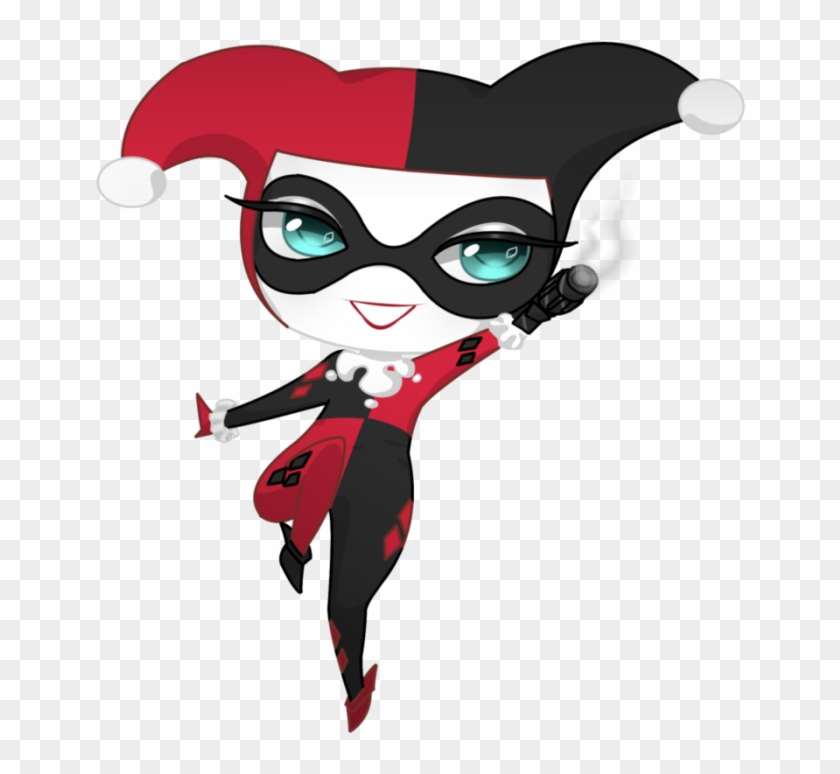 Harley Quinn Chibi Png - Harley Quinn Caricatura Clipart