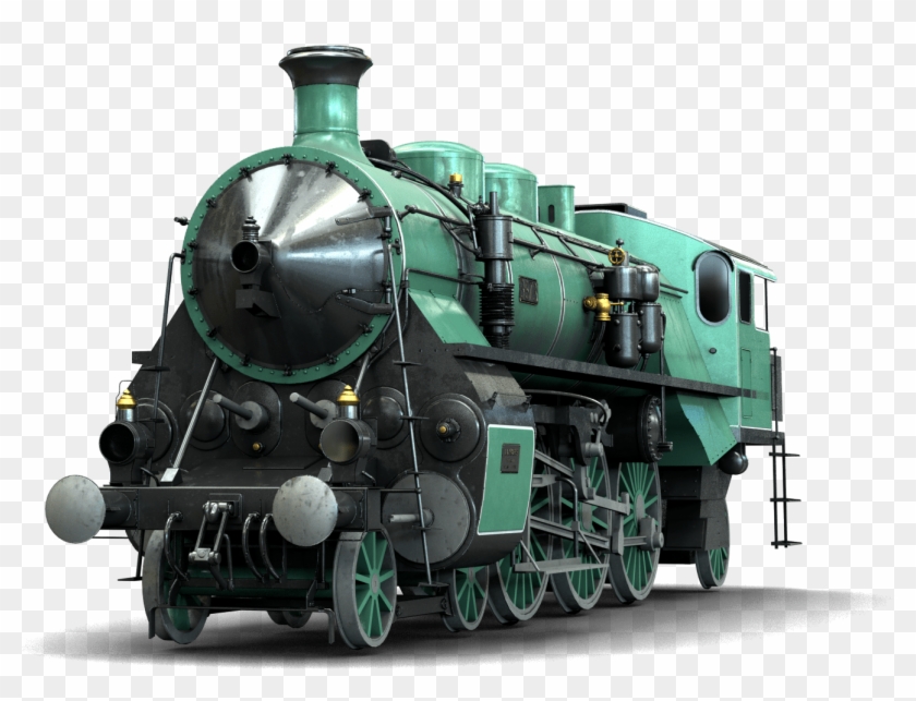 The S 3/6 Was A Steam Engine Produced By Maffei - Steam Engine Clipart #1869159