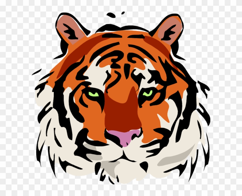 Tiger Head - Face Transparent Background Clipart Of Tiger - Png Download #1869288